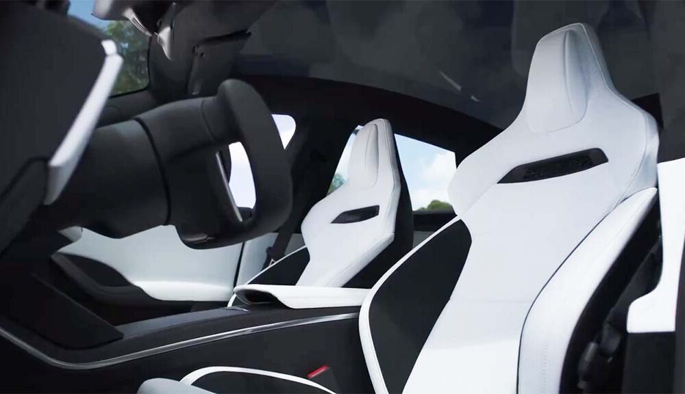 Tesla Model S Plaid Sport Seats