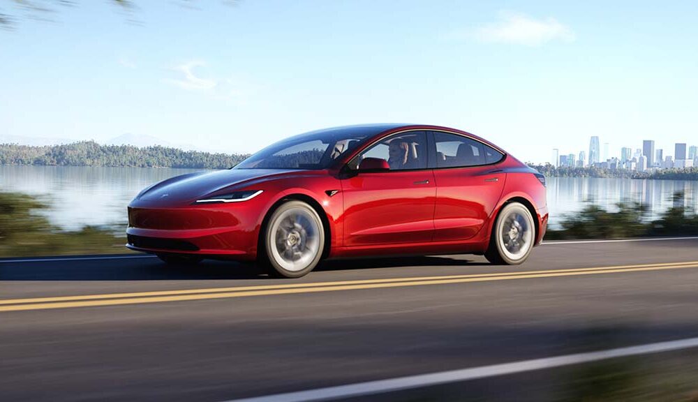 Upgraded Tesla Model 3