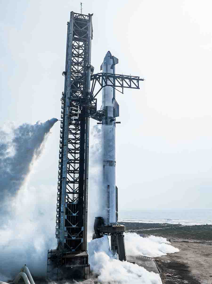 SpaceX Starship 4 Performing Wet Dress Rehearsal