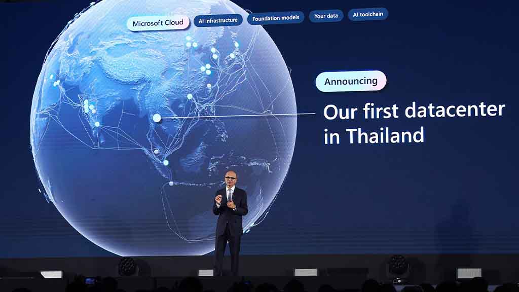 Microsoft data center Thailand