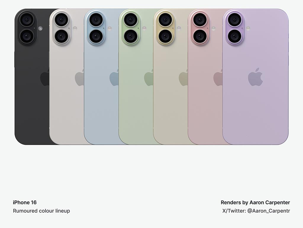 iPhone 16 Renders