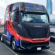 Nikola Hydrogen Fuel Cell Electric Trucks with Ailo Logistics strip