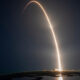 SpaceX Falcon 9 vehicle lifting off