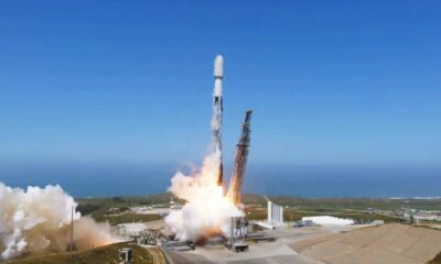 SpaceX Falcon 9 Lifting off