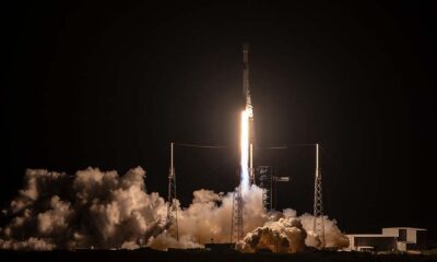 SpaceX Falcon 9 Lifting off from Space Launch Complex 40 (SLC-40) at Cape Canaveral Space Force Station in Florida