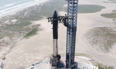 SpaceX Starship Test Flight 4 Full Stack at Starbase in Texas
