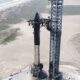 SpaceX Starship Test Flight 4 Full Stack at Starbase in Texas