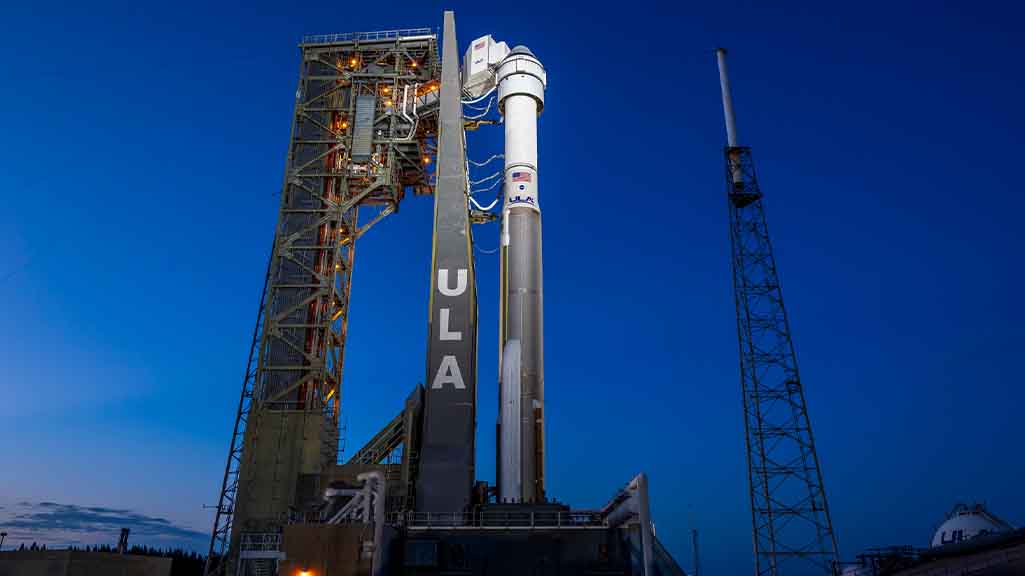 Boeing Starliner Spacecraft on ULA Atlas V Rocket