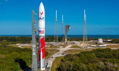United Launch Alliance (ULA) Vulcan Rocket Transporting to Launch Site