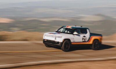 Rivian R1T Quad Motor at Pikes Peak Hill Climb