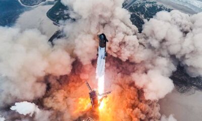 SpaceX Starship 4 Lifting Off