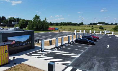 Tesla Supercharging Station