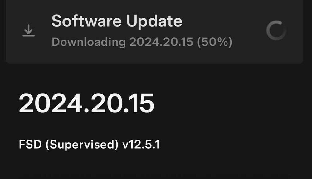 Tesla FSD 12.5.1