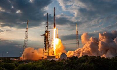 SpaceX Falcon 9 Lifting Off from Florida