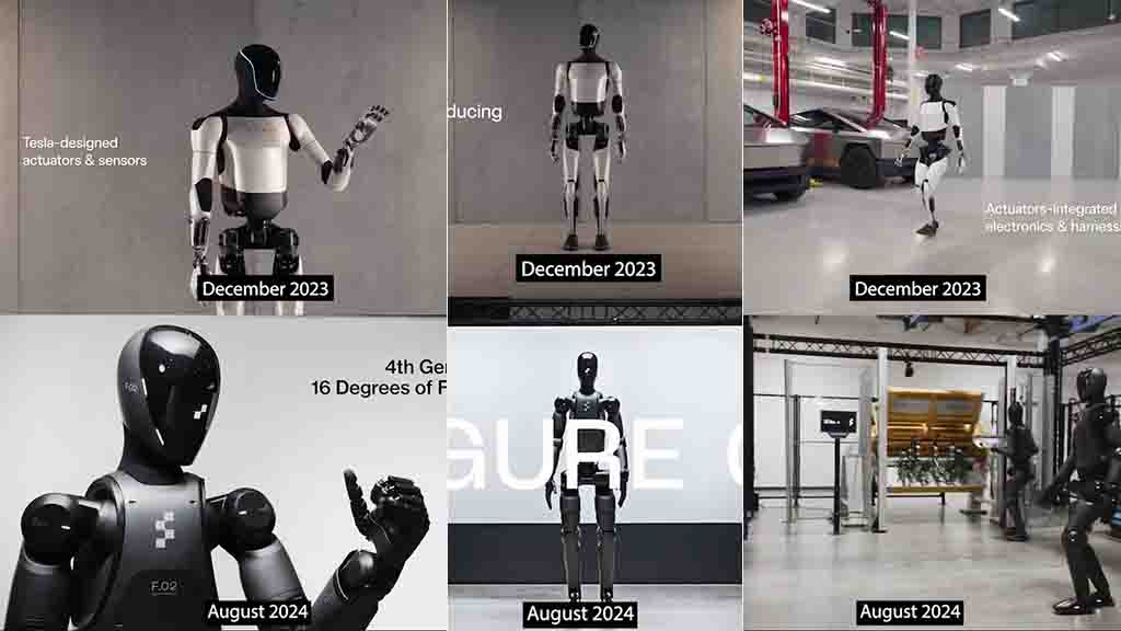 Tesla Optimus vs Figure 2