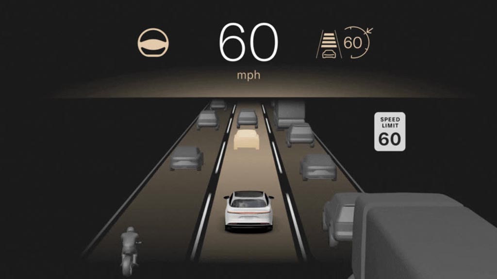 Lucid UX 2.4 3D Three-Lane Visualization