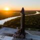 SpaceX Starship at test site