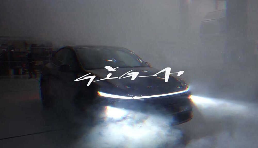 New Tesla Model Y Giga Berlin