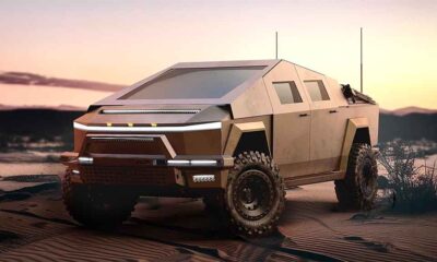 Unplugged Performance Armored Tesla Cybertruck