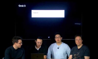 xAI team announcing Grok 3