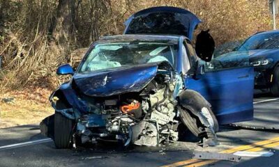 Tesla Model Y collision incident