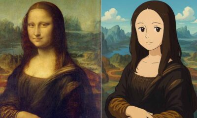 Ghibli style mona lisa ChatGPT