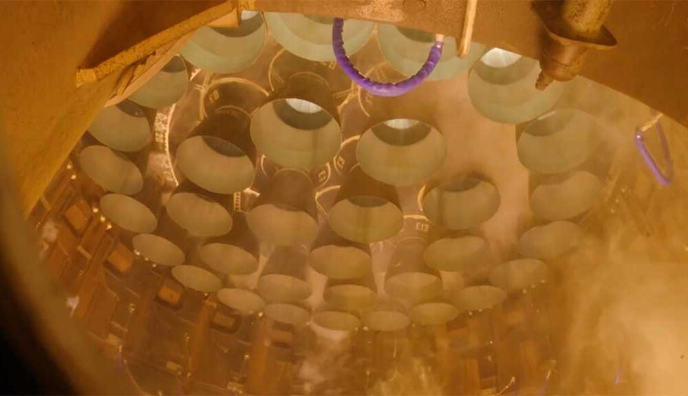 SpaceX Super Heavy Booster Starship 33 Raptor Engine Ignition