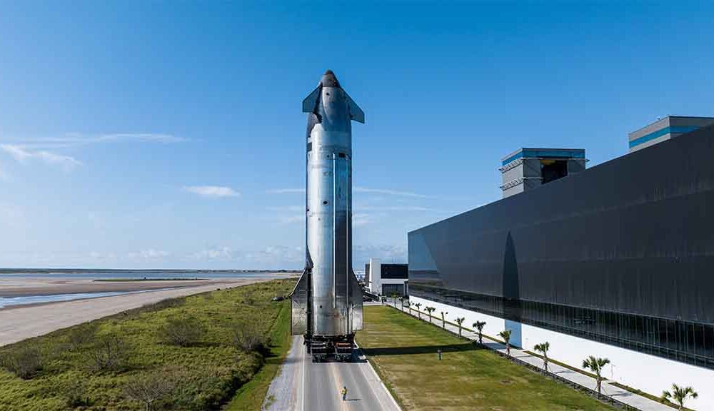 SpaceX moving Starship to the launch site