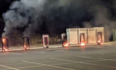 Tesla Charging Station Fire in Littleton