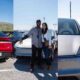 Customers taking delivery of their new Tesla Model Y at Giga Texas and Fremont Factory