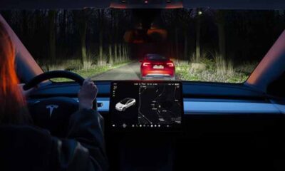 Tesla adaptive headlights