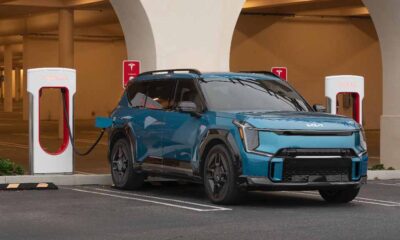 Kia Tesla Superchargers