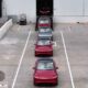 Tesla Model Y coming out of the production line