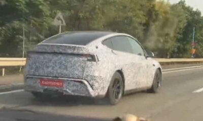 Tesla model Y Camouflaged India