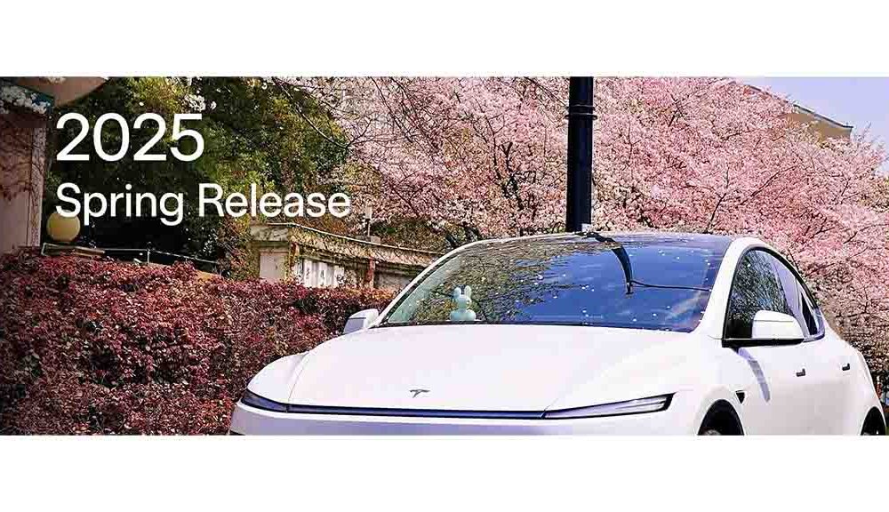 Tesla Spring 2025 update