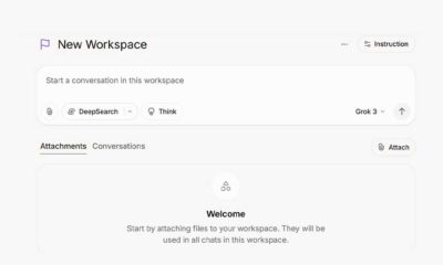 xAI grok workspaces
