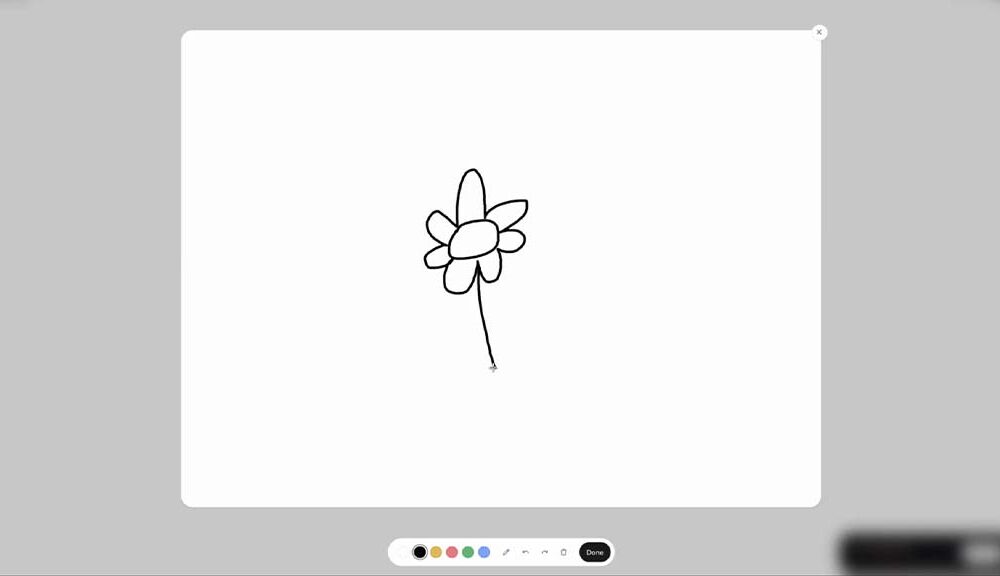 xAI Grok Draw Sketch