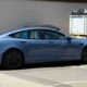 Refreshed Tesla Model S in Blue color
