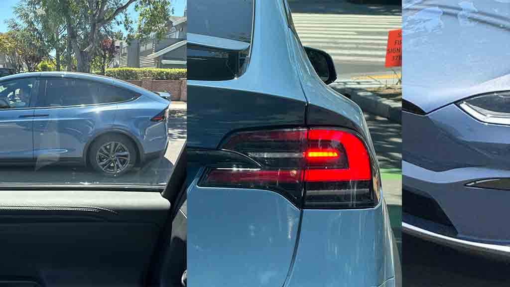 Refreshed Tesla Model S Blue