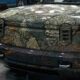 Rivian R2 camouflaged