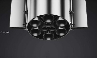 SpaceX Starship with 42 Raptor engines