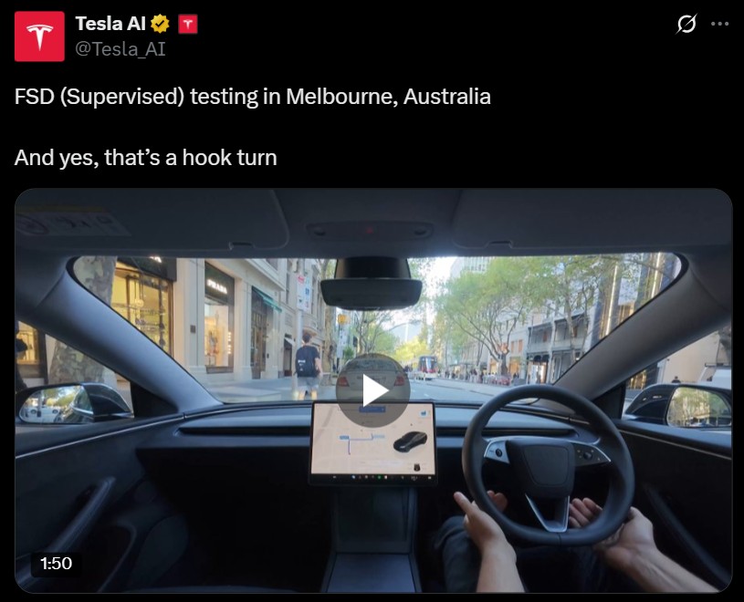 Tesla FSD Australia