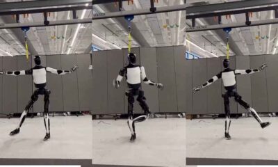 Tesla Optimus dance