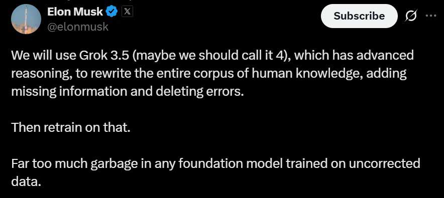 Grok 3.5 reasoning