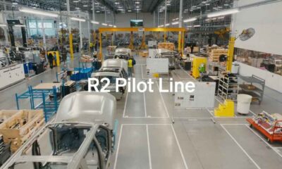 Rivian R2 pilot line