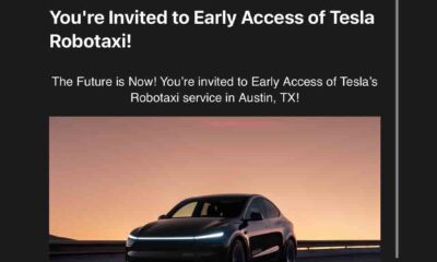 Tesla Robotaxi Invitations