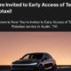 Tesla Robotaxi Invitations
