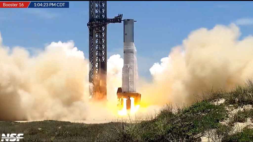 SpaceX Starship Flight 10 Static Fire
