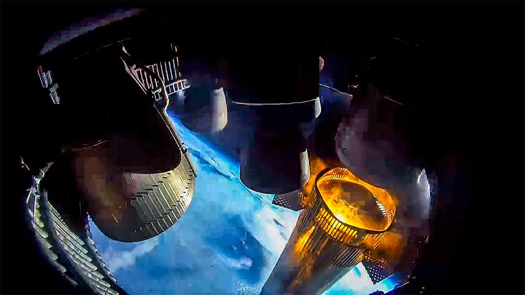 SpaceX Starship Hot-staging