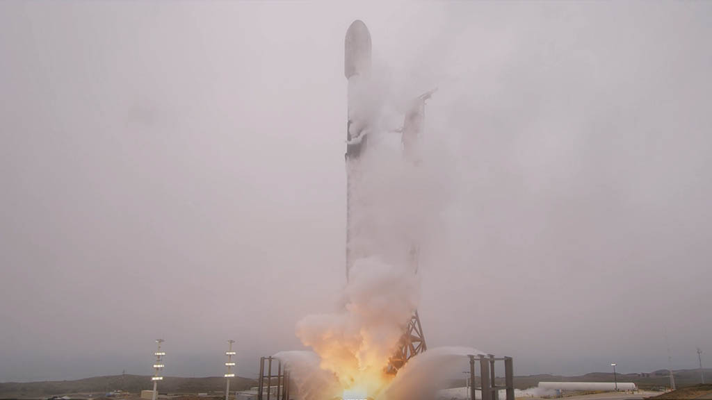 SpaceX Transporter 14 mission liftoff